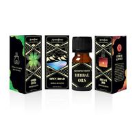 Good Luck, Open Road, Dream Job Herbal Oil Diffuser Blends by Aromafume | 3 x 10ml/0.33 fl oz| Aromatherapy Oils for Manifestation & Mindfulness | Non-Toxic, Vegan, Cruelty-Free