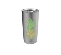 Good Luck Pineapple Hawaiian Juicy Tropical Fruit Stainless Steel Insulated Tumbler