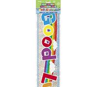 Good Luck Prism Multicolor Banner (3.6 Meters) 1 Piece - Decorative Party Banner for Festivities and Celebrations