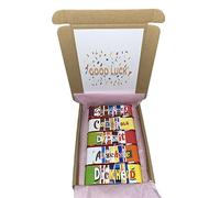 Good luck rude chocolate wafer gift box - ideal gift for New job, exams etc