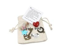 Good Luck Small Pouch - Encouragement Gift Bag, Positive Keepsake, Charm