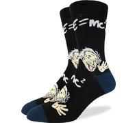 Good Luck Sock Men's Albert Einstein Socks, Adult, Albert Einstein, Wacky, One Size