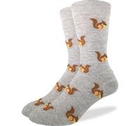Good Luck Sock Men's Aliens Socks, Adult, Squirrels, One Size