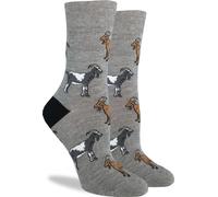 Good Luck Sock Men's American Flag & Presidents Socks, Adult, Goats, Small