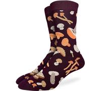 Good Luck Sock Men's American Flag & Presidents Socks, Adult, Mushroom, X-Large