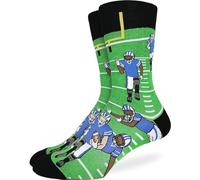 Good Luck Sock Men's Bigfoot, Sasquatch, Abominable Snowman & Yeti Socks, Adult, Football, Blue, Mens, Large