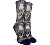 Good Luck Sock Men's Bigfoot, Sasquatch, Abominable Snowman & Yeti Socks, Adult, Queen Elizabeth I, Womens, Small