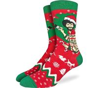 Good Luck Sock Men's Bob Ross Socks, Adult, Bob Ross, Christmas, One Size