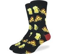 Good Luck Sock Men's Drinking Socks, Adult, Pizza & Beer, Mens, X-Large