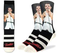 Good Luck Sock Men's Freddie Mercury Socks, Adult, Freddie Mercury - Live Aid, One size