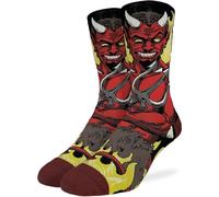 Good Luck Sock Men's Halloween Socks, Adult, Evil Devil, One Size