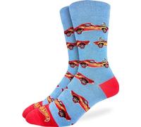 Good Luck Sock Men's Hot Wheels Socks, Adult, Hot Wheels, Hotrods, One Size