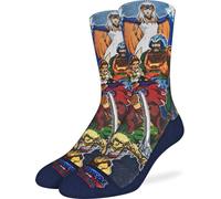 Good Luck Sock Men's Masters of the Universe & He-Man Socks, Adult, Masters of the Universe, Heroes, Large