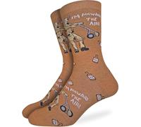 Good Luck Sock Men's Trailer Park Boys Socks, Adult, Trailer Park Boys - Mowing Air, One Size