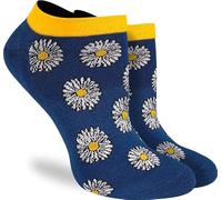 Good Luck Sock Women's Ankle Socks, Adult, Daisy Flowers, One size