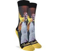 Good Luck Sock Women's Freddie Mercury Socks, Adult, Freddie Mercury, Wembley, One size