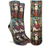 Good Luck Sock Women's Ode to Frida Kahlo Socks, Adult, Frida Kahlo, Portraits, One size