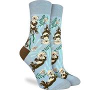 Good Luck Sock Women's Sea Otter Socks, Adult, Ocean - Otters, One Size