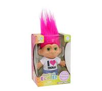 Good Luck Trolls 4" Dolls | I Heart Troll | 80's Glam Fusion | Rainbow Figures | Nostalgic Toys for Best Playtime Fun | Collectible Fashionable Figures