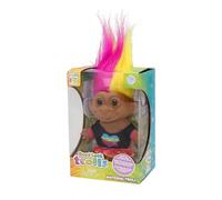 Good Luck Trolls 4" Dolls | Rockstar Troll Doll | 80's Glam Fusion | Rainbow Troll Figures | Nostalgic Troll Toys for Best Playtime Fun | Collectible Troll Figures Doll- Fashionable Trolls Toys