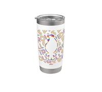Good Luck Trolls Pride Neon Rainbow Stainless Steel Insulated Tumbler