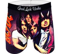 Good Luck Undies Men's AC/DC Boxer Brief Underwear, Ac/Dc, Highway to Hell, XL