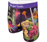 Good Luck Undies Men's Masters of The Universe Boxer Brief Underwear, Masters of the Universe, Heroes, S