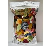 Good Luck With Your GCSE'S Pick N Mix Gummy Fizzy Non Sweets Pouch Gift Present 600g