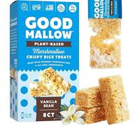 Good Mallow Plant Based Marshmallow Crispy Rice Treats Vanilla Bean - 8 ct. 2 x 176g