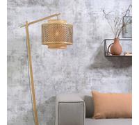 GOOD & MOJO Bhutan floor lamp natural 176cm Ø40cm
