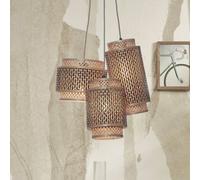 GOOD & MOJO Bhutan pendant light, cluster, 3-bulb