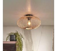 GOOD & MOJO Cango ceiling light, natural, Ø 40 cm, height 20 cm