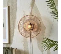 GOOD & MOJO Hokkaido wall lamp, bamboo, natural