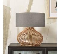 GOOD & MOJO Kalahari table lamp 47cm dark linen