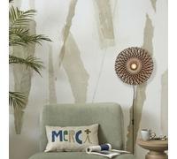 GOOD & MOJO Kalimantan wall natural/black Ø 30cm