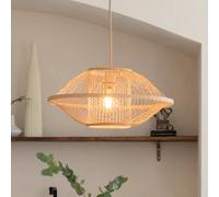 GOOD & MOJO Maui pendant light, natural, Ø 50 cm, bamboo, E27