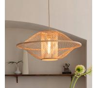 GOOD & MOJO Maui pendant light, natural, Ø 70 cm, bamboo, E27