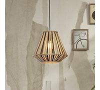 GOOD & MOJO Merapi hanging light 30×30 nat/black