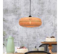 GOOD & MOJO Palawan hanging light, natural, Ø 40 cm, bamboo, E27