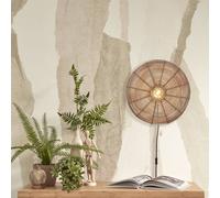 GOOD & MOJO Tanami wall light, natural, Ø 40 cm