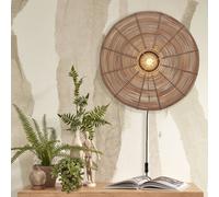 GOOD & MOJO Tanami wall light, natural, Ø 55 cm