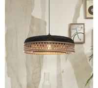 GOOD & MOJO Ubud pendant light Ø60cm natural/black