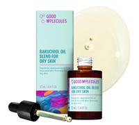 Good Molecules Bakuchiol Oil For Dry Skin 12ml / 0.40oz - Moisturizing, Firming, Anti-Aging, Antioxidant Face Oil For Wrinkles, Fine Lines - Natural Skin Care with Rosehip and Chia Seed Oil