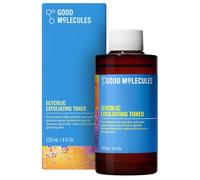 Good Molecules Glycolic Exfoliating Toner 120 ml - Face Toner and Exfoliating with Glycolic Acid for Texture and Tone, for Face with Hyaluronic Acid and Aloe for Moisturising and Soothing Skin