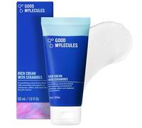 Good Molecules Rich Cream with Ceramides 50 ml / 1.6 oz - Daily Facial Moisturizer for Dry Skin, Redness - Face Lotion with Betulin Soothe, Plump, Hydrate, Moisturize - Anti-aging Skin Care