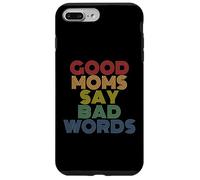 Good Moms Say Bad Words Funny Retro Rainbow Style Case for iPhone 7 Plus/8 Plus