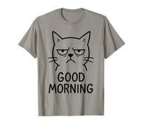 Good Morning Cat Grumpy T-Shirt