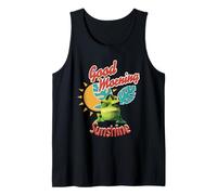 Good Morning Sunshine Funny Grumpy Chameleon Tank Top