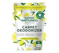Good Natured Brand | Carpet Freshener & Deodorizer Powder | 31 oz Pet Odor Eliminator | Lemon & Eucalyptus Scent | Safe for Homes with Pets