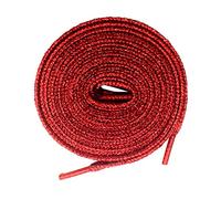 Good.news Flat Glitter Shoelaces Bling Shoe Laces Metalic Look 45Inch Red